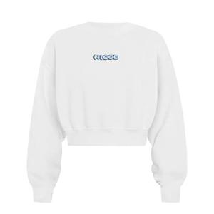 Anta женский белый укороченный свитер Nicce, белый