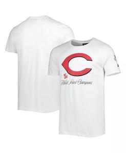 Мужская белая футболка исторического чемпионата Cincinnati Reds New Era