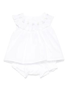 Комплект из топа и шортов Patachou, белый