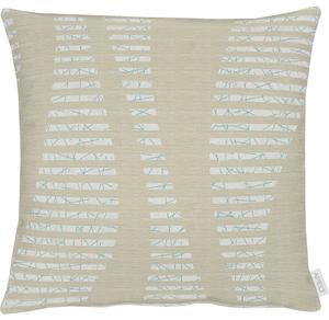 Чехол на подушку Ambiente, 49x49 см, бежевый/натуральный/синий