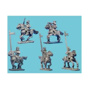 Конные уланы с командованием, Colonial Wars - Indian Mutiny - British (15mm) (Blue Moon)