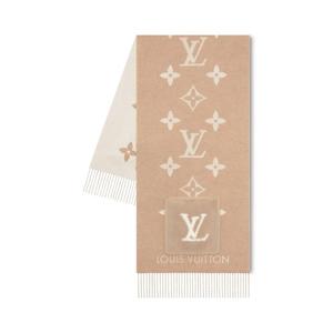 Шарф «Холодный Рейкьявик» Louis Vuitton, бежевый