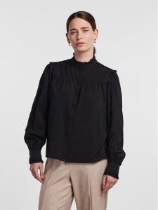 Рубашка стандартного кроя Yas, черный