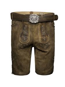 Кожаные брюки Sigl коричневого цвета Stockerpoint