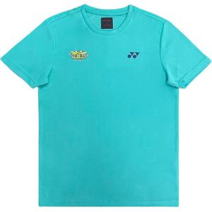 Футболка для бадминтона унисекс с круглым вырезом, тонкие Yonex, зеленый