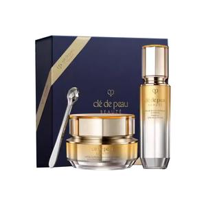 4D скульптурирующий крем для глаз с фиксирующими сыворотками набор для ухода подтягивающий увлажняющий 15мл+40мл Clé De Peau Beauté