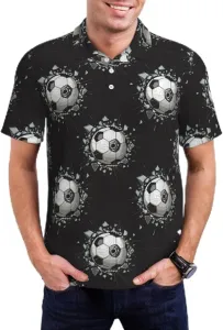 Мужская поло Dry Fit с коротким рукавом JZDACH