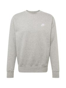 Толстовка обычного кроя Nike Sportswear Club Fleece, светло-серый