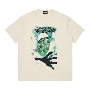Футболка Kith x Marvel Mysterio Spiderman Vintage Tee, цвет Sandrift