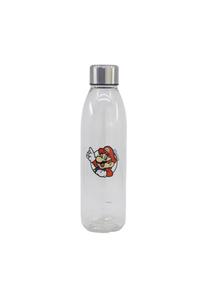 Детская бутылка для напитков Super Mario 980 мл – для школы, отдыха и Cofi, белая 27x7,5x7,5 см
