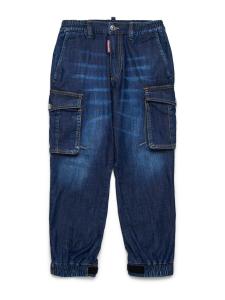 Зауженные джинсы DSQUARED2, синий деним