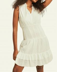 Платье Делайлы в белом цвете DELUC