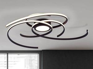 Светодиодный потолочный светильник Näve Radon, черный