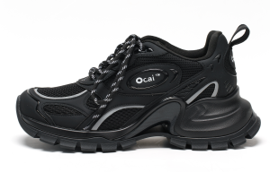 Устойчивые к истиранию дышащие низкие массивные кроссовки женские Obsidian Abyss Ocai, Obsidian Abyss Black