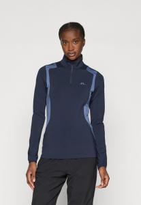 Топ J.LINDEBERG Sports MAE QUARTER ZIP MID LAYER, Navy/Dark Blue