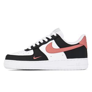 Кроссовки Nike Air Force 1 Skateboarding Shoes Women's Low-top White, черный/розовый