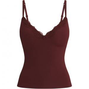 Камзол FW24 FITS EVERYBODY LACE PUSH UP CAMI для женщин OXBLOOD Skims, Oxblood/Ox Blood