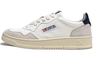 Кроссовки AUTRY Logo-patch Lace-up, белый/светло-серый/черный