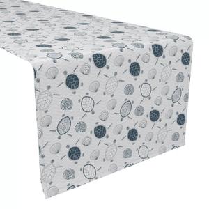 Настольная дорожка, 100% хлопок, 16x72 дюйма, подводная дикая природа