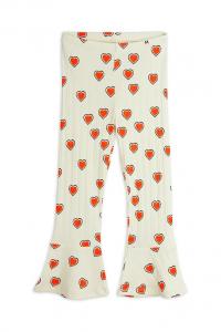 Детские спортивные штаны Outlined hearts Mini Rodini, бежевый