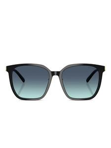 Большие солнцезащитные очки с градиентной линзой Tiffany & Co., черный