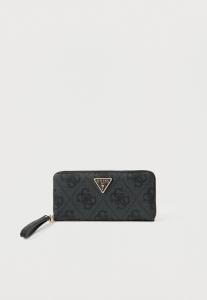Кошелек Guess LAUREL LARGE ZIP AROUND, Dark Grey