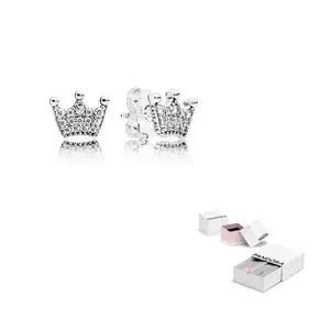 Pandora Серьги-гвоздики из стерлингового серебра 925 пробы