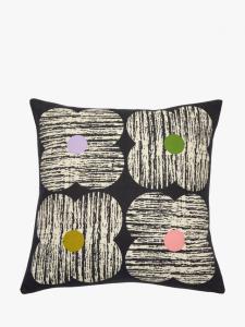 Текстурированная подушка с цветами Orla Kiely, Slate