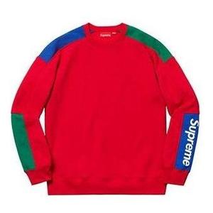 Свитер formula crewneck 'red blue green' Supreme, красный