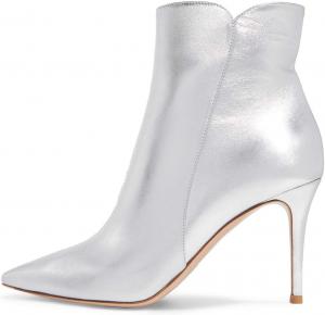 Женские модные ботильоны YDN с острым носком на высокой шпильке, с молнией, для вечерних и праздничных мероприятий, размеры 4-15 США