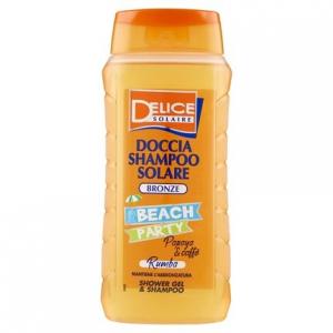DELICE SOLAIRE Bronze Beach Party Rumba Солнечный шампунь 300 мл Папайя и кофе