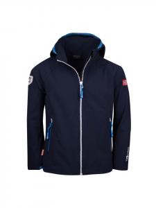 Trollkids Темно-синяя куртка Softshell Kvalvika
