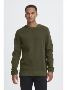 BLEND Вязаный свитер BHBaal зеленого цвета