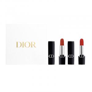 DIOR Lancôme Blue Gold Star Box помады Velour легко растушевываются, стойкие 3,5г*2 подарок для девушки