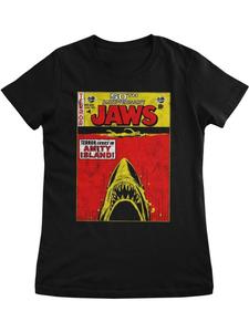 Футболка JAWS 50th Anniversary Girly Tee черного цвета Jaws
