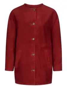 Однобортное пальто Waren Loulou De Saison, красный