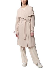 Оливья Пальто-тренч с запахом Soia & Kyo, коричневый/бежевый