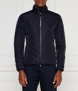 Пуховик Ea7 Regular Fit, синий