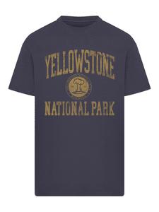 Рубашка F4NT4STIC US National Parks Yellowstone Wyoming, темно-синий