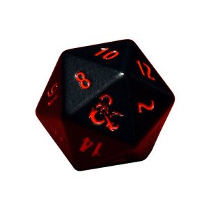 Игровые кубики Heavy Metal Red And White D20 Dice Set: Dungeons & Dragons Ddn Ultra Pro