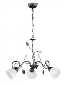 Trio Leuchten Crown TRADITIO в антикварном исполнении цвета ржавчины