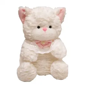 Милые плюшевые куклы в виде кроликов с висячими ушками и котят, высота 25см/35см/50см YUOU