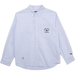 New Era Мужская синяя рубашка