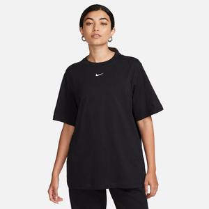 Shirt w nsw tee essntl lbr Nike, черный
