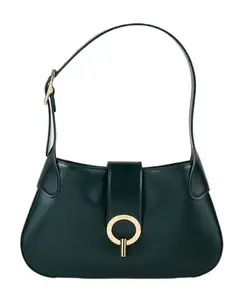 Женская сумка Джанет из сертифицированной кожи Sandro, темно-зеленый