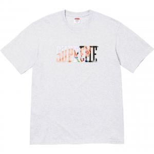 Футболка Tera Patrick Collegiate Tee Supreme, серый/пепельно-серый