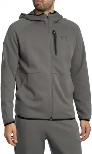 EA7 мужская худи Dynamic Athlete Zip, Smoked Peal