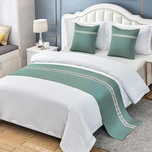 TTiiLoe Декоративные наволочки квадратные для дивана, кровати и кресла Light Green 1