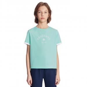 Детская футболка с круглым вырезом, тонкие Descente, mt-beach glass