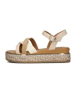 Бежевые сандалии - стильная модель Tommy Hilfiger, бежевый